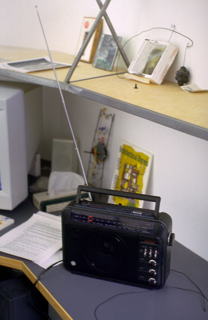 'Interview with Blaine Bershad', radio receiving broadcast