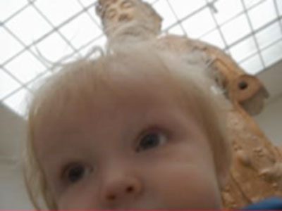 Sam Shouting In The Museum, 2003